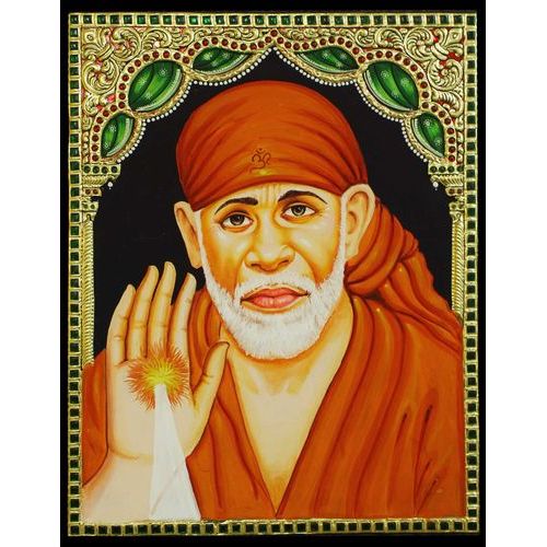 TANJORE PAINTING SAIBABA