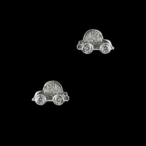 STERLING SILVER CAR EARRINGS