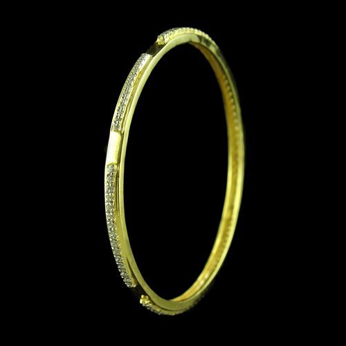 GOLD PLATED SWAROVSKI BANGLE
