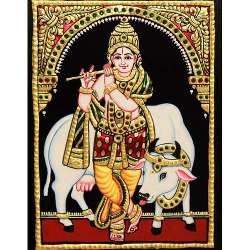 TANJORE PAINTING  BALARAMA AVATHARAM
