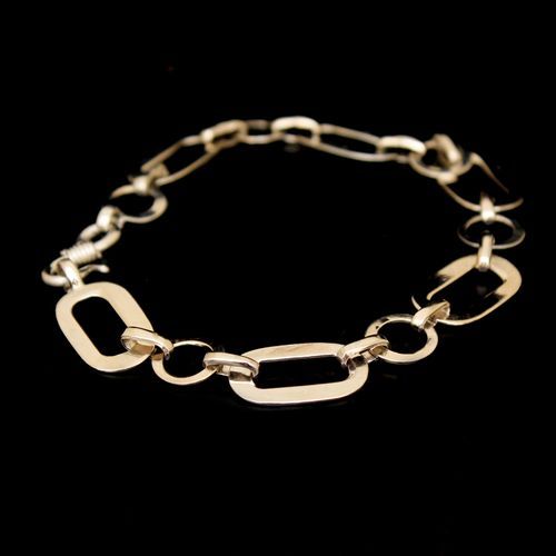 STERLING SILVER MENS BRACELET