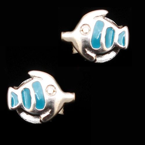 STERLING SILVER CZ EARRINGS