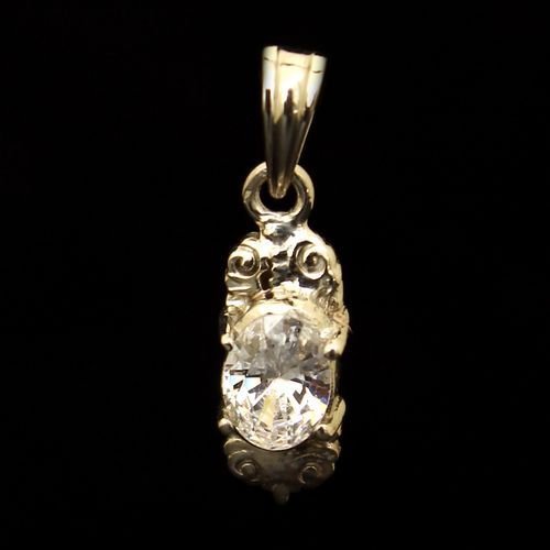 STERLING SILVER SWAROVSKI PENDANT