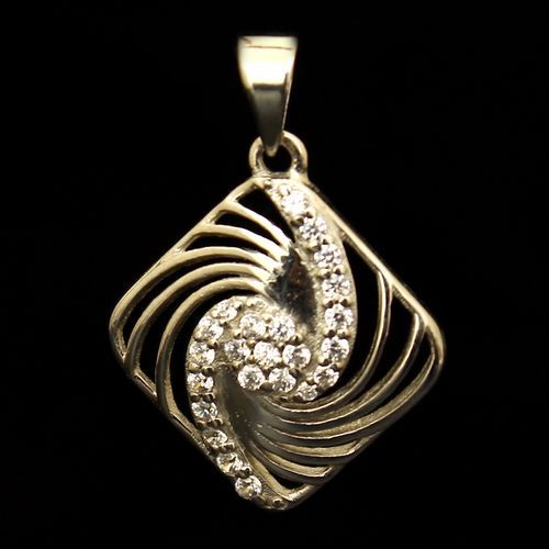 STERLING SILVER SWAROVSKI PENDANT
