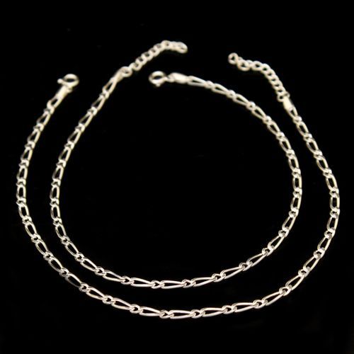 STERLING SILVER FANCY ANKLETS