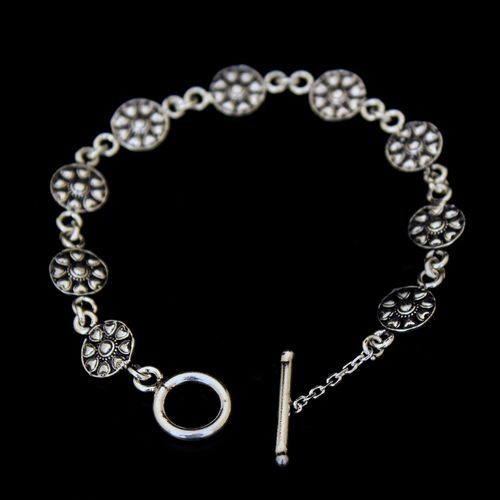 OXIDIZED SILVER LADIES BRACELETS