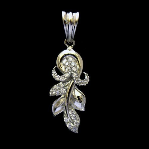STERLING SILVER CZ PENDANT
