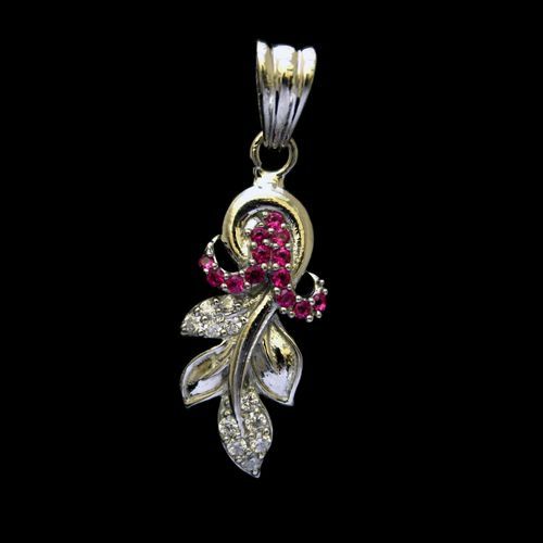 STERLING SILVER CZ PENDANT