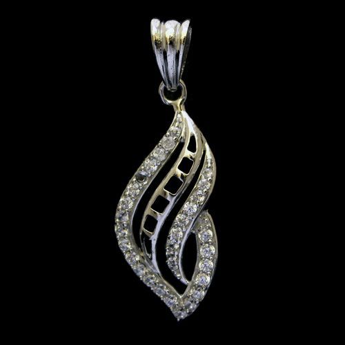 STERLING SILVER CZ PENDANT