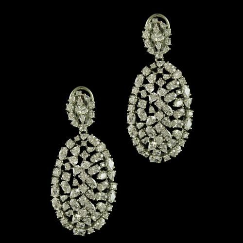 STERLING SWAROVSKI EARRINGS