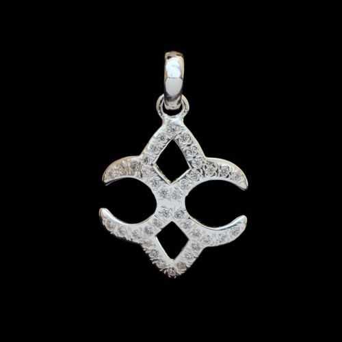 STERLING SILVER CZ PENDANT