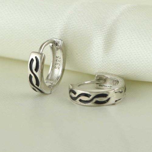 STERLING SILVER BALI EARRINGS
