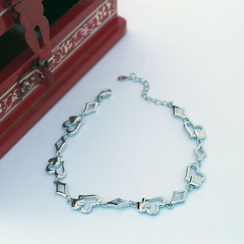 STERLING SILVER FANCY BRACELETS
