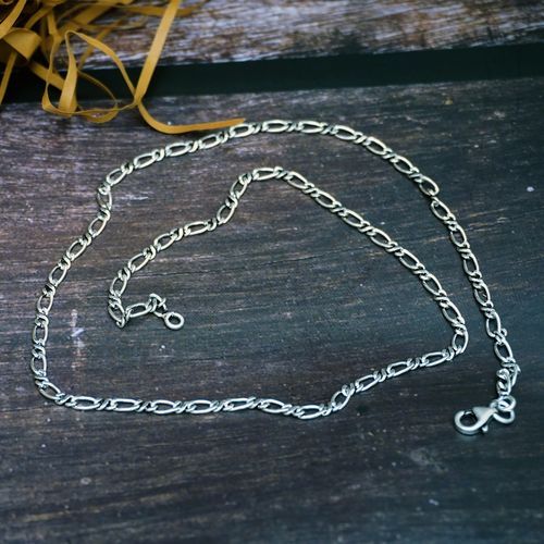 OXIDIZED SILVER CHAIN