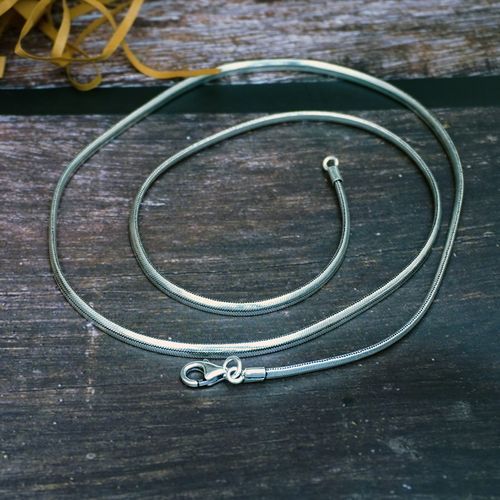 OXIDIZED SILVER CHAIN