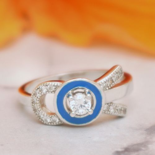 STERLING SILVER CZ RING