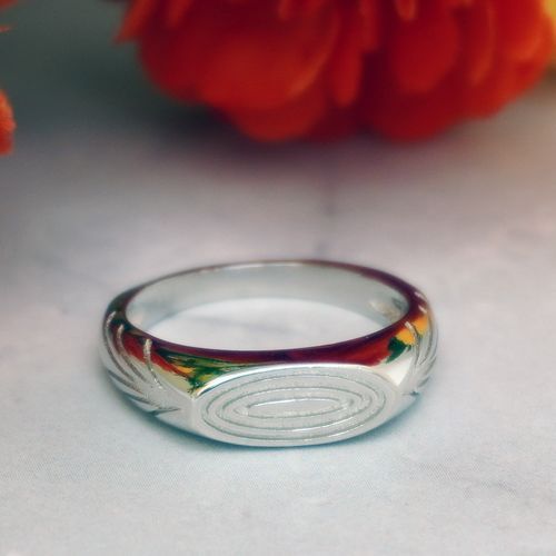 92.5 STERLING SILVER KIDS RING
