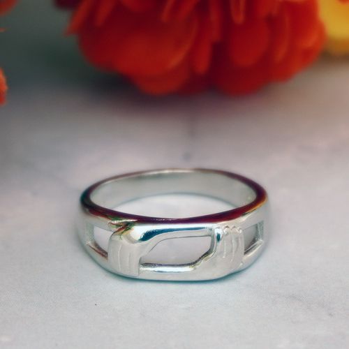 92.5 STERLING SILVER KIDS RING