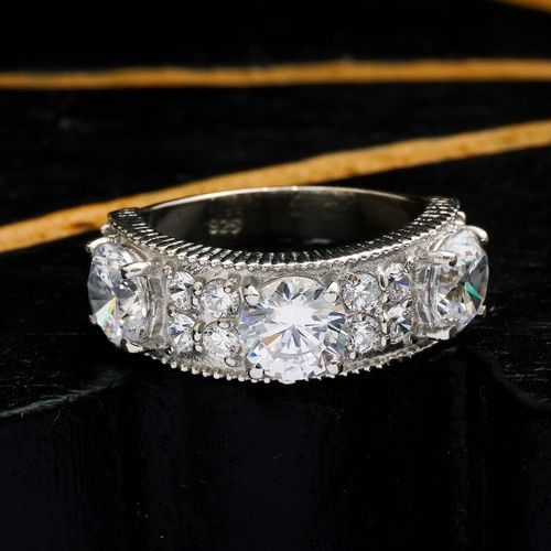 STERLING SILVER CZ RING