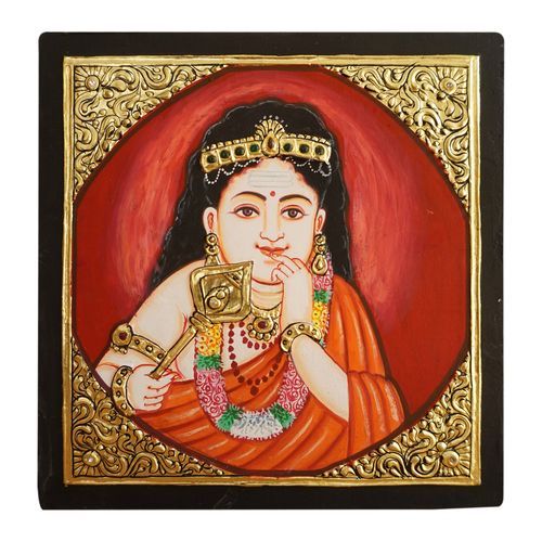 TANJORE PAINITNG MURUGAN FACE