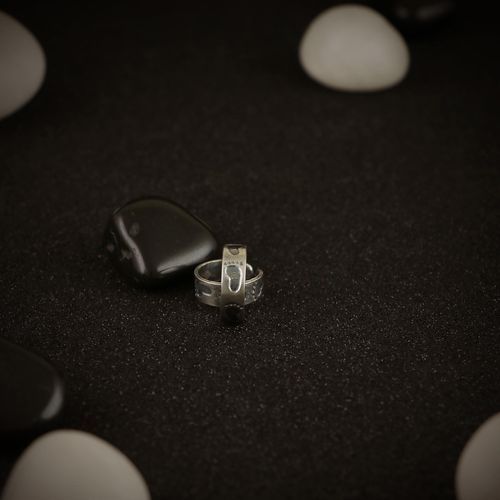 OXIDIZED SILVER TOE RINGS