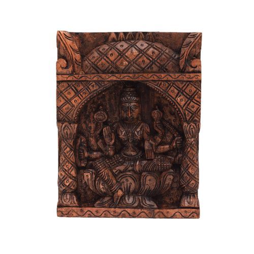 WOODEN WALL HANGING ADI LAKSHMI