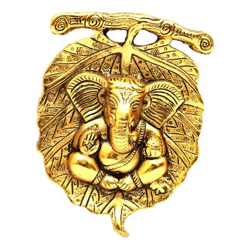 GANESHA LEAF WALL HANGING