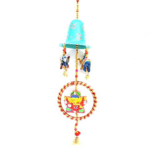 CURTAIN BELL WITH 4 ELEPHANT BELL