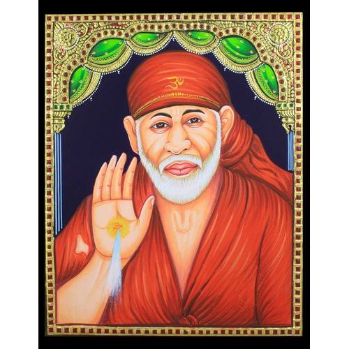 TANJORE PAINTING SAIBABA