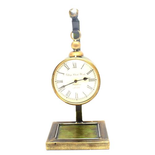 DECORATIVE HANDICRAFTS HANGING CLOCK WITH STAND