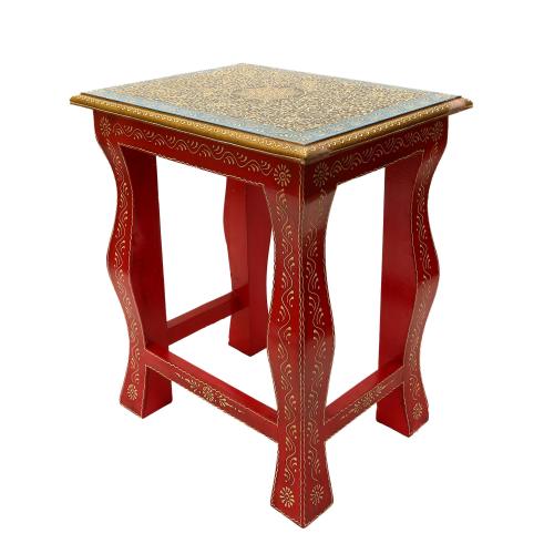 WOODEN PAINTED NESTING STOOL
