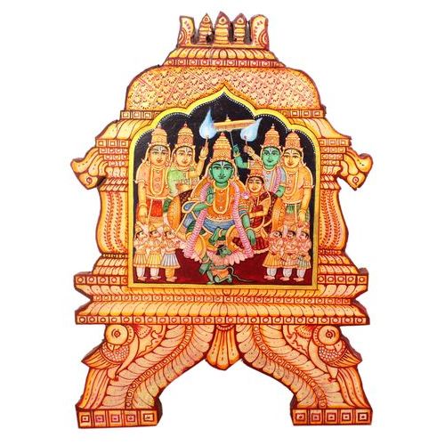 RAMAR PATTABISHEGAM TEMPLE PAINTING