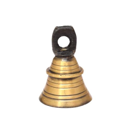 BRASS BELL WITH ANTIQUE FINISH