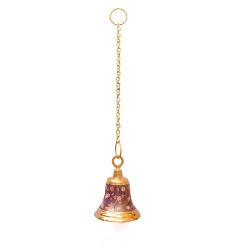 BRASS TEMPLE HANGING BELL