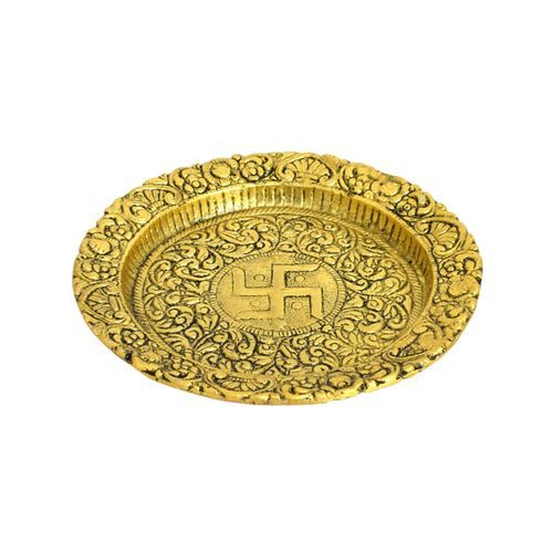 SWASTIK POOJA PLATE