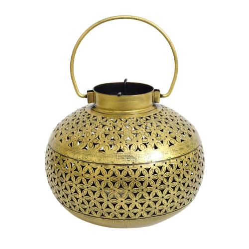 DECORATIVE IRON LANTERN CANDLE STAND FOR HOME DECOR