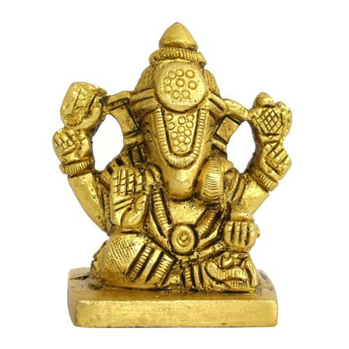 BRASS GANESHA IDOL