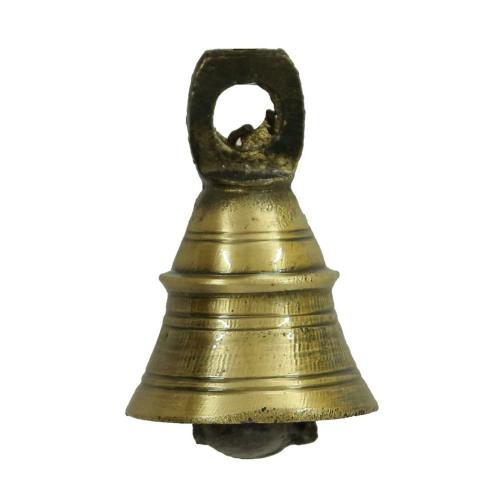 BRASS BELL WITH ANTIQUE FINISH
