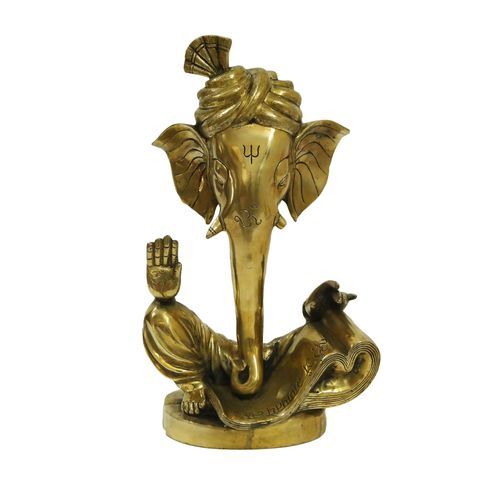BRASS MODERN GANESHA IDOL
