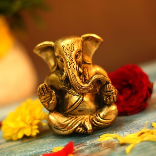 BRASS APPU GANESHA IDOL