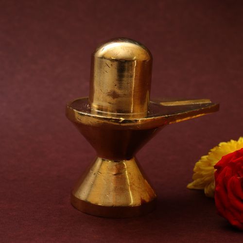 BRASS SHIVA LINGAM IDOL