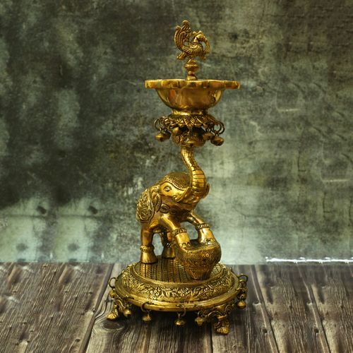 BRASS ELEPHANT OIL DEEPA