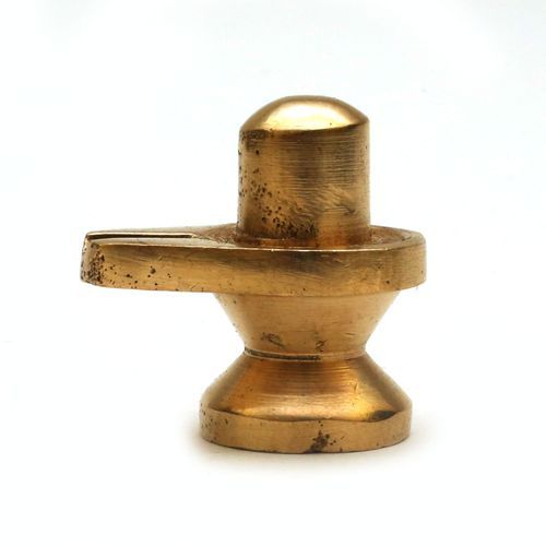 BRASS SHIVALINGA IDOL