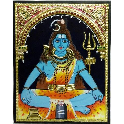 Gold Plated Multicolor Tanjore painting 