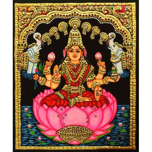 TANJORE PAINTING  AISWARYA LAKSHMI