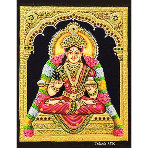 TANJORE PAINTING  ANNAPOORNE