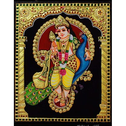 TANJORE PAINTING OHM MURUGAN