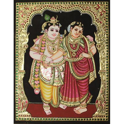 TANJORE PAINTING RADHA KRISHNA