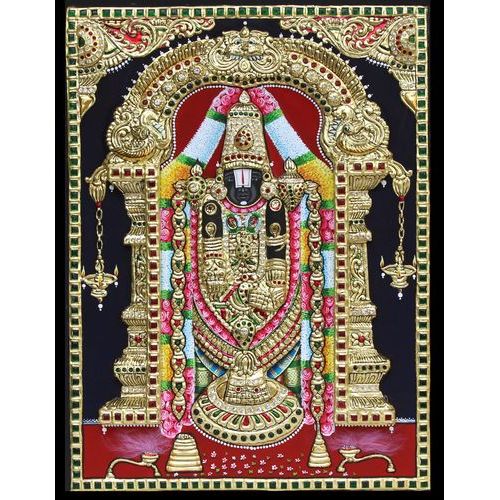 TANJORE PAINTING BALAJI EMB