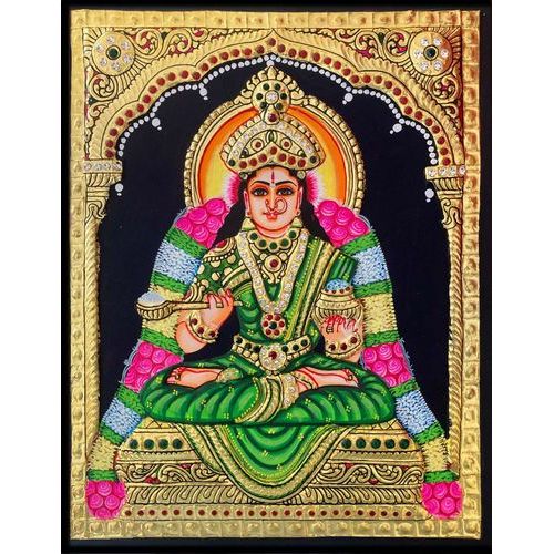 TANJORE PAINTING ANNAPPORNE